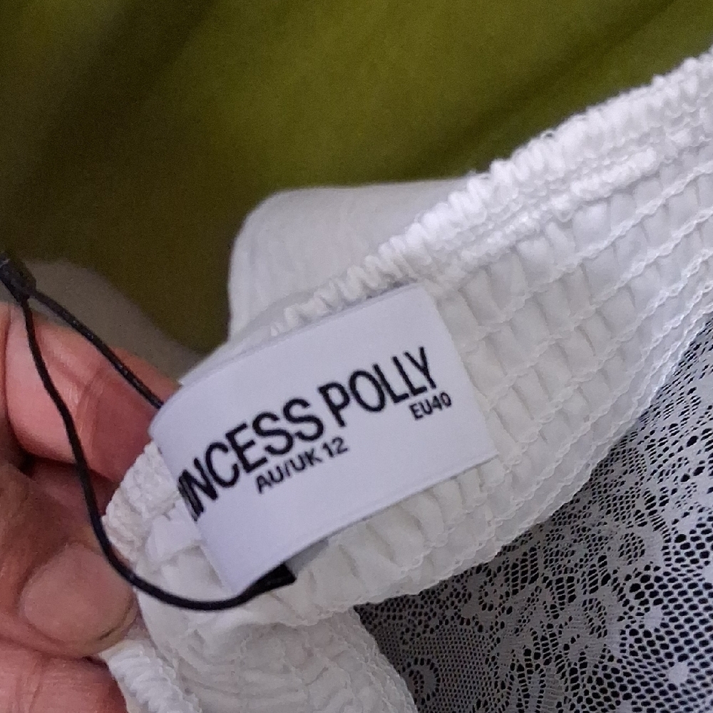 MPrincess Polly White Dress - Picture 4 of 6